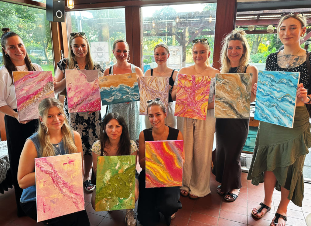 Art-Event Motiv - Abstrakt & Glitzer
