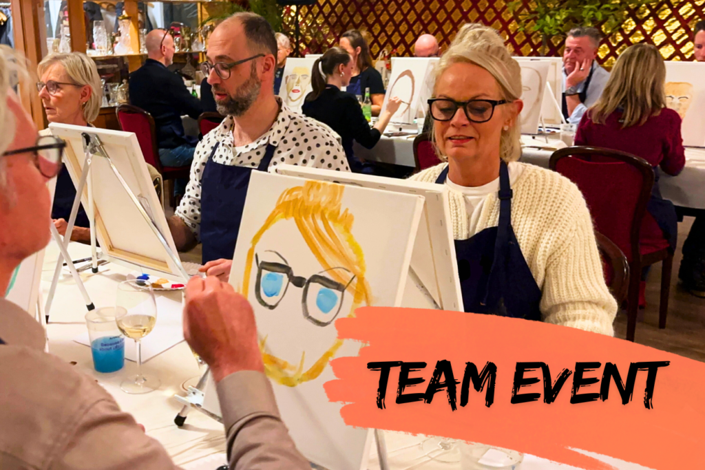 Art-Event Impression mit Paint Your Partner